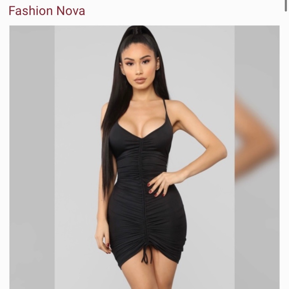 Black Fashion Nova Dress